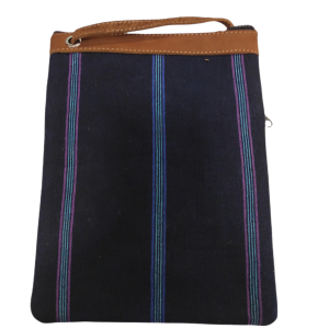 Embroidered huipil bag