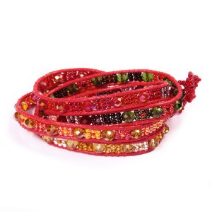 Pulsera Serpiente con Cristal