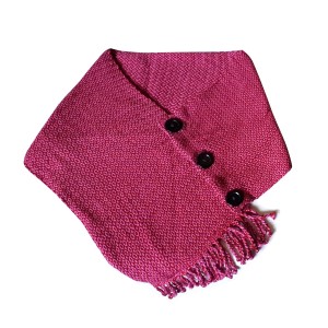 Scarf with button