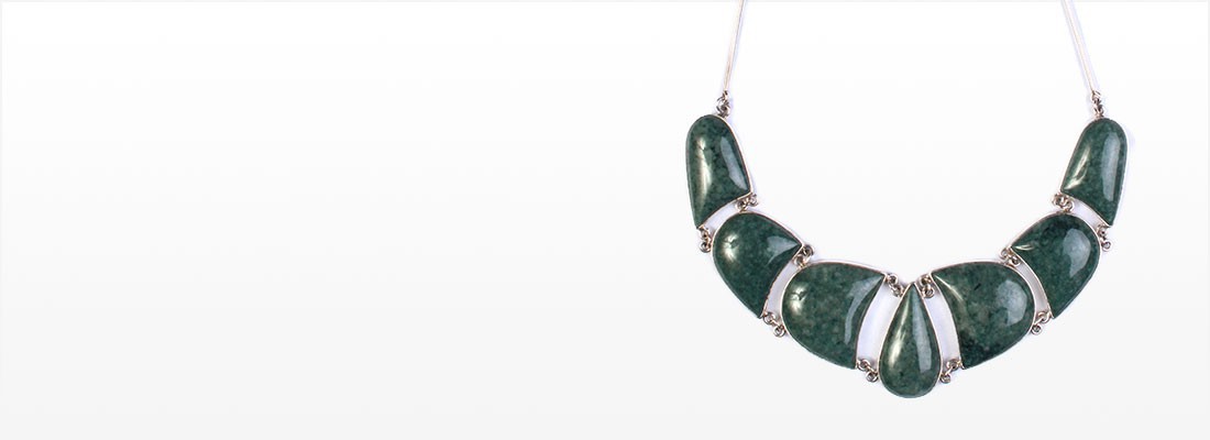 Bijoux de jade et d'argent